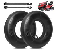 mizikuu 2 Pack 15 x 6.00-6 Inner Tube Hose, Heavy Duty Lawn Mower Tire Tubes 15 6.00-6 Wheelbarrow Replacement Hose for Pneumatic Wheels, Compatible with Lawn Mower, Wheelbarrows, Garden Trailers