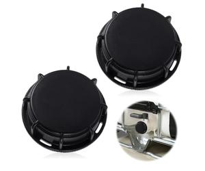 mizikuu 2 Pack IBC Tote Lid Cover, 1000L IBC Water Tank Lid Cover Dust-Proof Container Cap IBC Tank Accessories S60 Rough Thread End Cap IBC Tank Lid for with Various Water Tank Rain Barrel