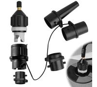 mizikuu SUP Pump Adapter, Valve Adapter, Inflatable Adapter, Dinghy, Valve Adapter, Air Pump Converter, Gas Nozzle, Inflatable Sup Pump Adapter for SUP Paddle Board, Inflatable Bed