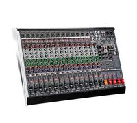 MIZISNR 16 Channel Audio Mixer Professional Sound Mixing Board with 99 DSP Effects, 7-band EQ Digital DJ Mixer Console w/USB Bluetooth MP3 for Recording, Independent 48V Power & Mute Button