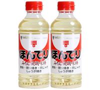 Mizkan Honteri Mirin 400ml Pack of 2 - Sweet Cooking Seasoning for Japanese Cuisine - Versatile Ingredient, Enhances Flavour
