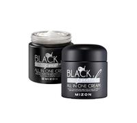 [MIZON] BLACK SNAIL ALL IN ONE CREAM (75ml) Korean skincare - Premium Snail Repair Cream - Intensive Care - Black Snail Mucin & Plant Extracts - Anti aging skincare