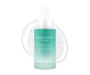 [MIZON] CICALURONIC SERUM (30ml) Korean Skincare - Vegan Care - Ultra Hydrating & Soothing Serum - Hyaluronic Acid & Centella Asiatica - 93% Natural Ingredients