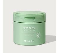 [MIZON] PORE FRESH PEELING TONER PAD (x60) Korean skincare - AHA + BHA + PHA - Soothes & Gently Exfoliates - Tightens Pores - Exfoliating lotion pads - Suitable for sensitive skin.