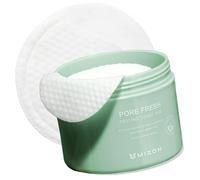 [MIZON] PORE FRESH PEELING TONER PAD (x60) Korean skincare - AHA + BHA + PHA - Soothes & Gently Exfoliates - Tightens Pores - Exfoliating lotion pads - Suitable for sensitive skin.