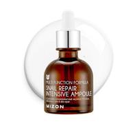 [MIZON] SNAIL REPAIR INTENSIVE AMPOULE (30ml) Korean Skincare - Repair serum with 80% snail mucin extract - Intensive anti-aging treatment - Hydration, Radiance, and Rejuvenation.