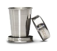 Mizu Life Shot Glass Drinking Bottle, Stainless, 2CL