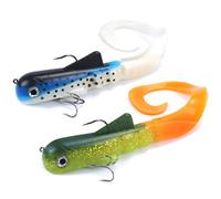 MIZUGIWA 12" Pike Musky Dawg Soft Plastic Swimbait