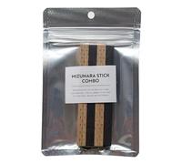 Mizunara Stick Combo - Includes 4 Sticks Japanese Oak Infusion Aging for Whisky - Light Toast & Heavy Toast - Made in Hokkaido Japan