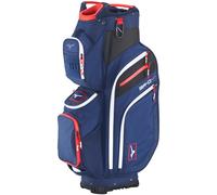 MIZUNO 2025 BR-D4 GOLF CART BAG - NAVY / RED