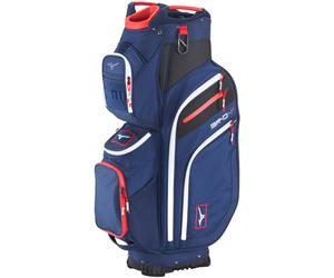 MIZUNO 2026 BR-D4 GOLF CART BAG - NAVY / RED +FREE GIFT