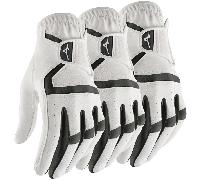 MIZUNO 2026 MX GOLF GLOVE - WHITE - 3 PACK