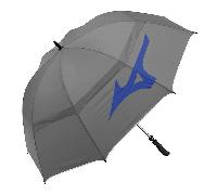MIZUNO 68" DUAL CANOPY GOLF TOUR UMBRELLA - GREY / BLUE