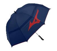 Mizuno 68" Tour Vented Double Canopy Golf Umbrella - Navy/Red - OS