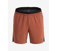 Mizuno Active Alpha 5.5" terracotta black shorts - S