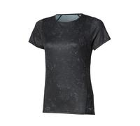 Mizuno Active Dryaeroflow Graphic Short Sleeve Tee Womens | Black - Black / L