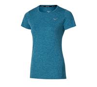 Mizuno Active DryAeroFlow Graphic Short Sleeve Tee Womens | Larkspur - Blue / L