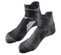 Mizuno Active Training Mid Socks 2 Pack - Black (EU 35-37) for Comfortable Running and Training Performance