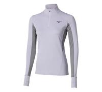Mizuno Active Warmalite 1/2 Zip Long Sleeve Womens | Icelandic Blue - Blue / XL