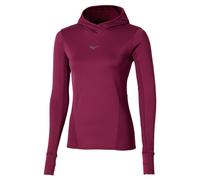 Mizuno Active Warmalite Hooded Running Shirt Women - Violet, Size M