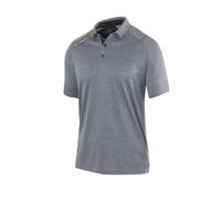 Mizuno Adult Men's Polo Shirt, Grey, Large