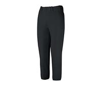 Mizuno Adult Women's Belted Low Rise Fastpitch Softball Pant Black