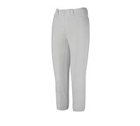 Mizuno Adult Women's Belted Low Rise Fastpitch Softball Pant Grey
