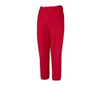 Mizuno Adult Women's Belted Low Rise Fastpitch Softball Pant Red