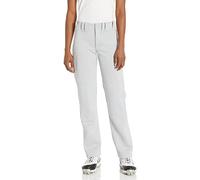 Mizuno Adult Women's Full Length Fastpitch Softball Pants With Hemmed Open Bottom, Grey, Small