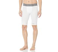 Mizuno Aero Vent Padded Sliding Short, White, Small