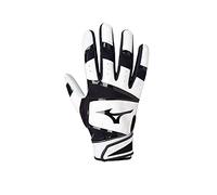 Mizuno Adult Baseball Batting Glove B-303, White/Black, Medium