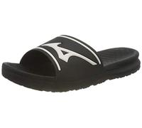 Mizuno Baby Relax Slide Flip-Flop, Black/White,xxx_l UK medium