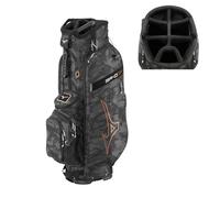 Mizuno BR-D3C Cart Golf Bag | 9 Inches | Black Camo-Copper