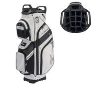 Mizuno BR-D4C 15-Way Full Feature Cart Bag, Sand, Standard Size Golf Bag