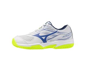 Mizuno Break Shot 5 CC J Boys Tennis Shoes Code 61GC2555-20 White, White, 4 UK