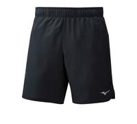 Mizuno Core 7.5" 2 in 1 Short Mens | Black - Black / L