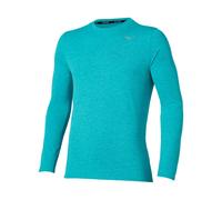 Mizuno Core Impulse Long Sleeve T-shirt Blue, Size M
