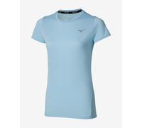 Mizuno Core Impulse Short Sleeve T-Shirt Sky Blue Women - XS