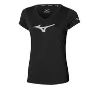Mizuno Core RB Running Shirt Women - Black, Size S