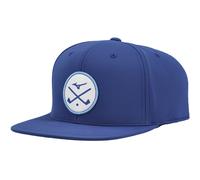 MIZUNO CROSSED CLUBS MESH BACK GOLF CAP - ROYAL