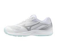 Mizuno Cyclone Speed 5 Women's Indoor Volleyball Shoes V1GA2580 45 White, White Blue Tint, 6 UK