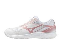 Mizuno Cyclone Speed 5 Women's Volleyball Shoes White/Rose Elegance/Lava Falls Size 6 UK Medium