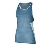 Mizuno DryAeroFlow Graphic Running Shirt Women - Blue Grey, Light Blue, Size L