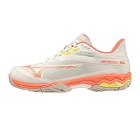 Mizuno Female Wave Exceed Light 2, SnwWht/FCoral/SSpring, 06+