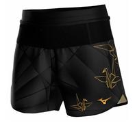 Mizuno Graphic Multi Pocket Shorts M Black Women