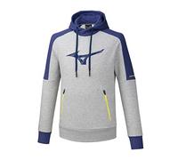 Mizuno Heritage Hoody Grey/Astral Aura S
