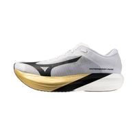 Mizuno Hyperwarp Pure Men's Running Shoes | UK 9 in White/Black/Gold