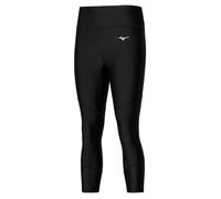 Mizuno Impulse Core 3/4 Tights Black S for Comfortable Running and Active Days