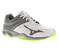Mizuno Junior Boys Trainers Lightning Star 25 JR Lace Up grey - Size UK 4.5