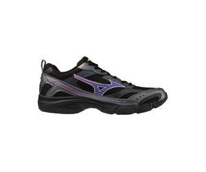 Mizuno - Lifestyle shoes - S.L.MXR Black/Spring Crocus/Metallic Gray for Men in Leather - Size 10 UK Black 10 UK